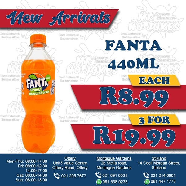 Factory Shops and Shopping Online in Cape Town, Johannesburg, Durban, Gauteng, South Africa